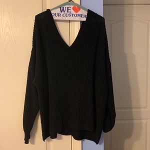 Zara Black Knit Sweater